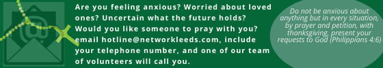 LCCT Telephone Prayer/Listening Service advert
