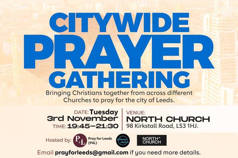 CITYWIDE PRAYER GATHERING advert