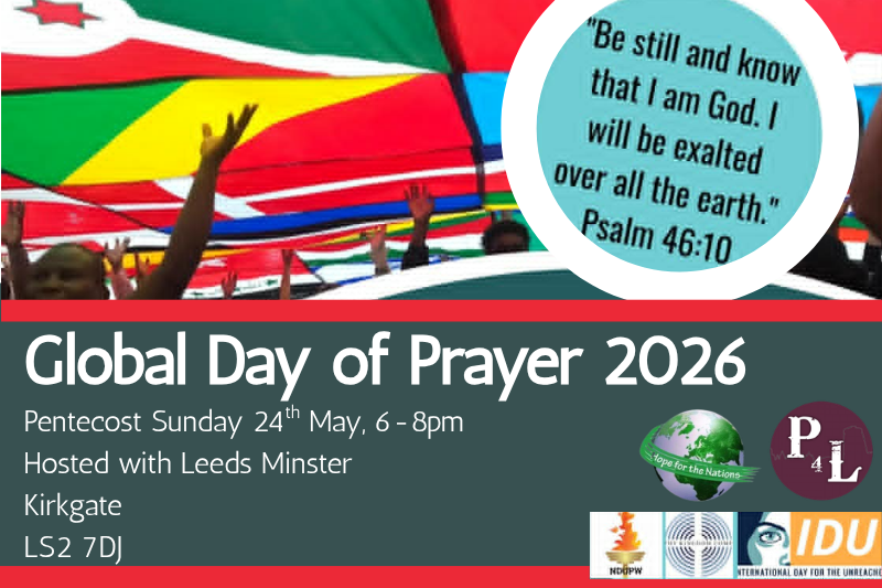 Global Day of Prayer advert